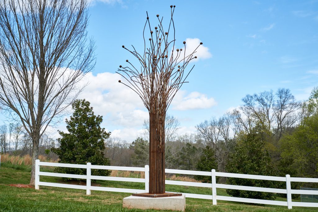 Horse Apple 
By James Hetherington

Purchased by Roswell Arts Fund and James Hetherington. Located at Leita Thompson Park