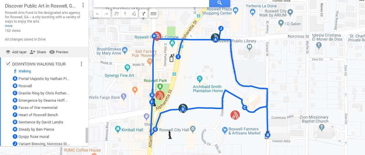 2019 Downtown walking tour