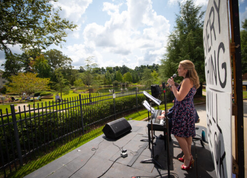 Roswell Arts Fund Pop in Performance 9-11-2020
Featuring vocalist Caitlin Bayles, conductor Rolando Salazar and artwork by Jason Kofke
Inaugural sponsors include: Cobb EMC Community Foundation, Siegel Insurance, Auto Owners Insurance, Gillman Insurance Problem Solvers, Jackie Vienneau and Dan and Amy White
Images by Cultural Gorilla, Amy Mack White
More information on upcoming performances and sponsorship opportunities please visit, http://54.157.118.26/initiatives/pop-in-performances/ or email info@roswellartsfund.org